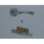 Archis Rose Bathroom Combo Set (Without Key hole)+ Latch-SN-30