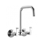 Sink Mixer Wall Mounted with Swivel Spout & Wall Flange