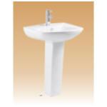 White Pedestal Basin Series - Macello - 560x465x840 mm