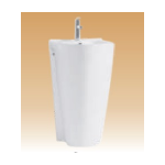 White Pedestal Basin Series - Marizo - 540x460x840 mm