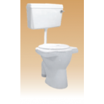 Ivory PVC Cistern With Fitting - Common