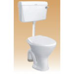 Ivory Dualflush PVC Cistern with Fitting - Compy