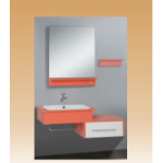 White Bathroom Cabinets (PVC) - Calton - 1000x490x380 mm