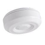 Securico PIR Motion Sensor ceiling Mount, Size of Packet 120 x 50 x 120, Weight of Packet 0.1kg
