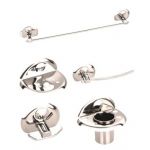Osian C-200 Stainless Steel Bathroom Accessories Set, Series Centro, Material Stainless Steel