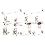 Osian O-1002 Stainless Steel Bathroom Accessories Set, Series Omni, Material Stainless Steel
