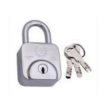 Harrison 0594 Computerized Key Padlock, Size 52mm, No. of Keys 3K, Lever/Pin 12P, Material Stainless Steel, Model CX-1000