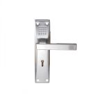 Harrison 12600 Economy Door Handle Set with Computer Key, Design Roma, Lock Type CY, Finish S/C, Size 175mm, No. of Keys 3, Lever/Pin 5P, Material Stainless Steel, Computer Key Length 200mm