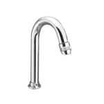Maipo AR-338 Mouth Operated Swan Neck Bathroom Faucet, Series Artica, Quarter Turn 3/4inch