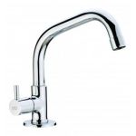 Maipo NO-2130 Wall Mounted Basin Mixer Bathroom Faucet, Series Nova, Quarter Turn 1/2inch