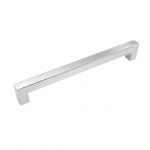 Koin KH 1040 Main Glass Door Handle, Finish Type Chrome Plated, Size 18inch, Series Sq D 25mm