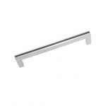 Koin KH 4008 Cabinet Handle, Finish Type Chrome Plated, Size 6inch, Series 10mm Wooden Sq D