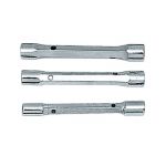 rako RTC-004 Solid Box Spanner Round without Tommy Bar, Size 10 x 11mm, Weight 0.1kg, Finish Chrome Plated