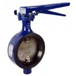 VEESON Butterfly Valve, Size 150mm, Material Cast Iron