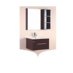 Elegant Casa PVC-215 Bathroom Cabinet, Main Cabinet Size 540 x 460 x 420mm, Mirror Size 800 x 500mm, Side Cabinet 800 x 240 x 140mm, Material PVC