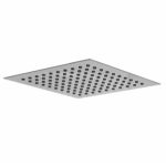 Bobs Over Head Ultra Slim Square Shower, Size 4 x 4inch