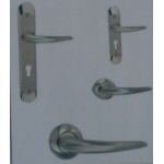 Archis Mortice Handle Eco Set with Both Side Normal Key Cylinder (60 LxL-E)- SN/CP-SPB-102