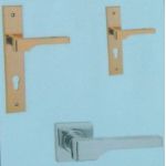Archis Mortice Handle Eco Set with Both Side Dimple Key Cylinder (60 LxL-DK)- SN/CP-SPK-118