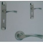 Archis Mortice Handle Eco Set with Bathroom Cylinder(60 BK)-SN-SPB-125