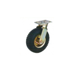 Race 200Kg Pneumatic Rubber Tyre Wheel With Double Ball Bearing-MLT-113-250-PT-B