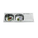 Jim Kitchen Sink, Shape DBSD 1, Overall Size 45 x 20 x 8inch, Bowl Size 16 x 14inch