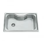 Jim Kitchen Sink, Shape SBMB 1, Overall Size 34.5 x 18inch, Bowl Size 18 x 15inch