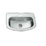Kohinoor Wash Basin, Shape WB 11, Overall Size 40.5 x 12.5 x 6inch, Series Violet