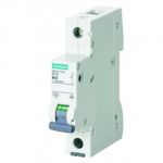 Siemens 5SL61067RC Betagard Miniature Circuit Breaker, Pole 1, Current Rating 6A, Frequency 50hz