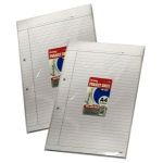 Oddy 65 GSM Project Sheet A4 Size 40 Sheet Both Side Ruled Punched (Set of 5)- PS-A440-2R-1 Item