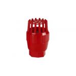 Medium Foot Valve, Color Red, Size 65mm