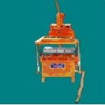 Manual Vibro Press Machine For Flyash Brick With Wheel Barrow-7.5hp