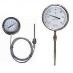 Dial Thermometer Mercury In Steel SS Body-4inch