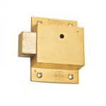 Harrison 186A Heavy Duty Furniture Lock with Double Turn, Size 65mm, No. of Keys 2K, Lever/Pin 6L, Material Brass