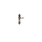 Harrison 49742 Manor Door Handle Set, Design Sultan, Lock Type H/S, Finish Antique, Size 325mm, Material Brass