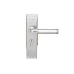 Harrison 13601 Economy Door Handle Set with Computer Key, Design Easy, Finish S/C, Material Stainless Steel, Computer Key Length 250mm