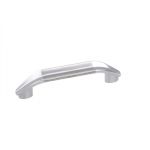 Harrison 0703 Exclusive Cabinet Handle, Design Zara, Finish SN/CP, Size 10inch, Material White Metal