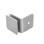 Harrison 0919 Wall to Glass Connector - L Connector, Finish C/P, Size 45 x 45mm, Material SS-304