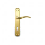 Godrej 7851 Euro Mortise Lock, Material Aura Brass, Size 240mm, Baan Code LKYPDMABR