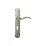 Godrej 7856 Euro Mortise Lock, Material Oriental (Satin & Gold), Size 240mm, Baan Code LKYPDMOSG