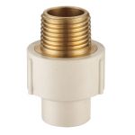 Astral Pipes M512111403 Male Adaptor Brass Thread, Size 25mm