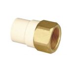Astral Pipes M512111702 Female Adaptor Brass Thread, Size 20mm