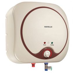 Havells Quatro Electric Storage Water Heater, Capacity 6l, Color Ivory Brown