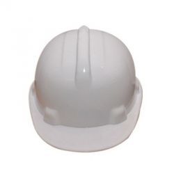 Safari Semi Safety Helmet, Color White, Type Nap, Chin Strap Adjustable