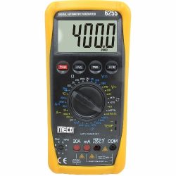 Meco 6255 Automotive Meter, Voltage Range 20 - 700 V