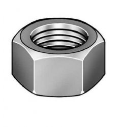LPS Hex Nut, Grade S, Specification BS-1768 ANSI B-2.2 (UNF), Size 3/8inch