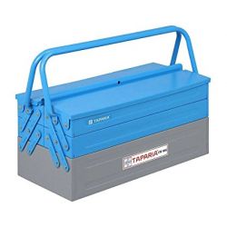 Taparia CTB 1803 Tray Cantilever Tool Box, Size 155 x 200 x 450mm, Compartment 3