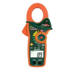 Extech EX830 TRMS Clamp DMM And Infrared Thermometer, Voltage 600V