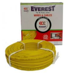 Everest House Wire, Color Yellow, Area 2.5sq mm, Length 90m