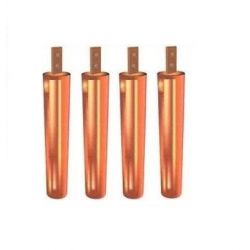 Ujjwal Power Solutions Pvt. Ltd. UPS0250C Copper Pipe with Copper Strip Earthing Electrodes, Strip Size 25 x 3mm, Suggested Load 150kVA, Length 2000mm