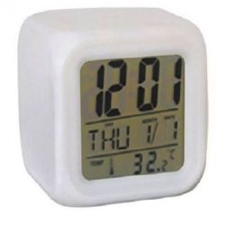 Heady Daddy LED Color Changing Desk Clock, Color Multicolor